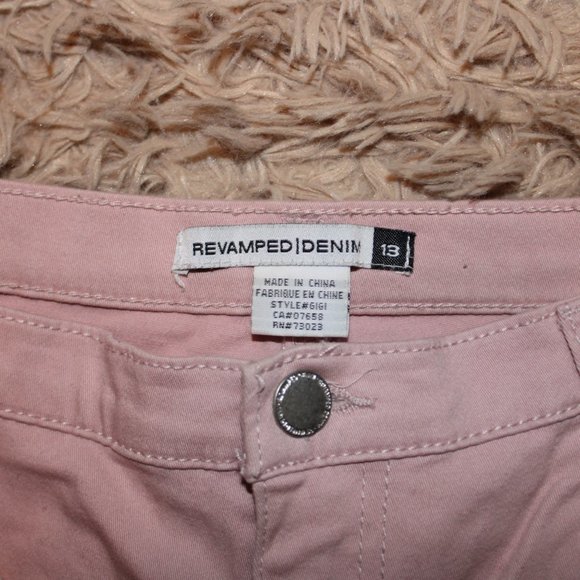 Juniors Pink Urban Planet Jeans - Picture 3 of 3